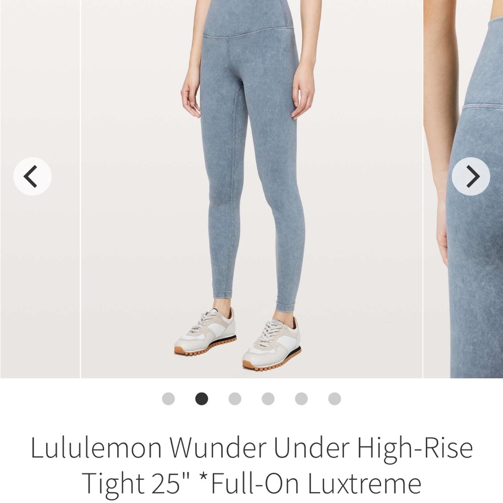 Lululemon luxtreme wunder under leggings
